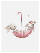 Şirin Tavşanlar - Art Print